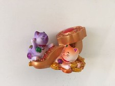 Feng Shui Maneki Neko Lucky Cat With Ru Yi USA Seller