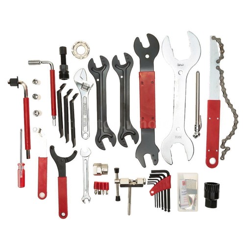 44PC BMX Bike Push Bicycle Home Mechanic Tool Repair Kit Set Box AU - Picture 3 of 12