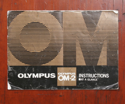 JAN様 OLYMPUS OM-2 INSTRUCTION BOOK/164053 | eBay