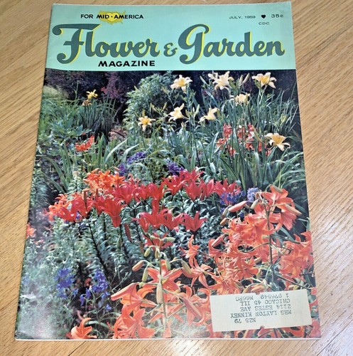 9 FLOWER & GARDEN Magazines from 1958 / 1959 / 1960 - Picture 5 of 10
