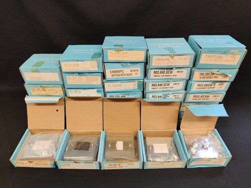 *CLEARANCE* Heritage Brass Electrical Switches and plug sockets. New, open box - Picture 1 of 35