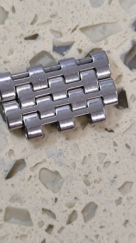 Breitling Navitimer Ref. 806 Mk.8 "Big Eyes" Parts link strap 18mm Genuine NOS - Picture 5 of 8