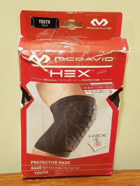 Small Black McDavid Pair Teflx Knee//Elbow//Shin Pads