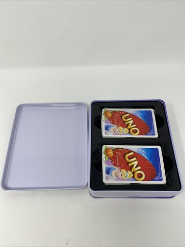 Disney Cinderella Uno Collector Tin and Card Game - Picture 2 of 3