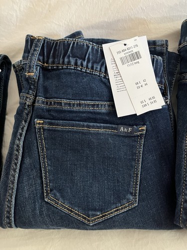 NWT GIRLS ABERCROMBIE JEAN LOT SIZE 11-12 - Picture 6 of 14
