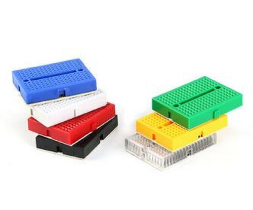 1 pcs SYB-170 Mini Breadboard Board 170 Tie-points 35x47x8.5mm 7 Color - Picture 3 of 4