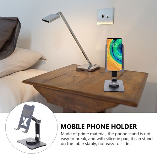 Set of 2 Rotating Mobile Phone Bracket Desktop Holder Adjustable - Zdjęcie 5 z 12