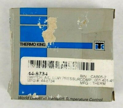 Thermo King 8480C44G32 High Pressure Cut Out Switch 20PS260-16 235R16 1088A99G56 Thermo King 8480C44G32 High Pressure Cut Out Switch 20PS260-16 235R16 1088A99G56