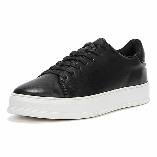 Vagabond John Mens Black White Sole 
