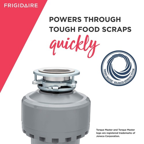 Frigidaire 1.25 HP Corded Garbage Disposal for Kitchen Sinks | FF13DISPC1 - Picture 2 of 3