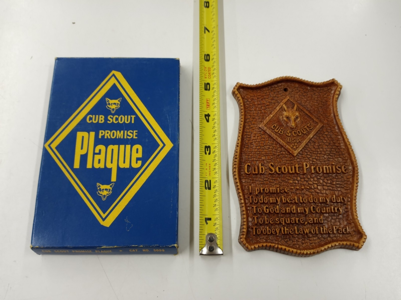Vintage Cub Scout Promise Wall Plaque. Boy Scouts of America. In Original Box | eBay Vintage Cub Scout Promise Wall Plaque. Boy Scouts of America. In Original Box | eBay