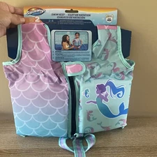 Swimways Swim Vest Mermaid 2-4 Years Swim Step 2