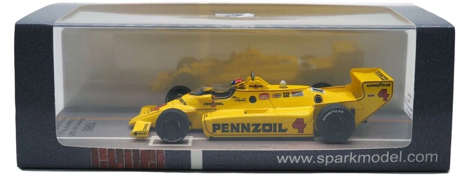 Spark 43IN80 Chaparral 2K Winner Indy 500 1980 - Johnny Rutherford 1/43 Scale  - Image 4 of 4