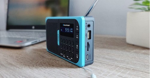 Blaupunkt PR5BL Tragbares Radio AM / FM MP3 SD USB Taschenradio Teleskopantenne - Bild 7 von 10