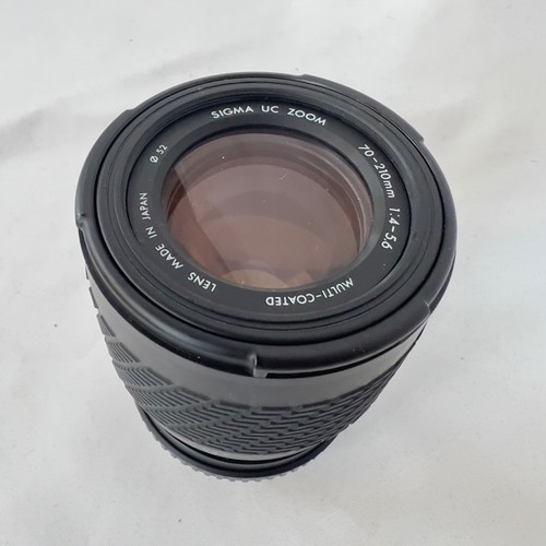 nos SIGMA 70-210MM F4-5.6 UC LENS Pentax 52mm New In Box - Picture 4 of 6