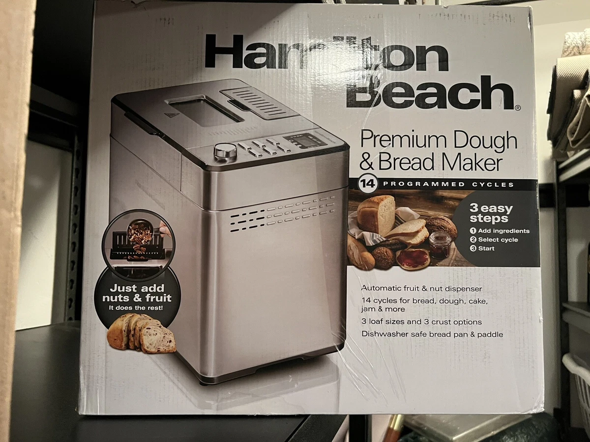 Hamilton Beach Premium Dough & Bread Maker 