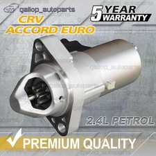 Starter Motor For Honda ACCORD EURO CL CM CP CR CU CRV RD RE RM 2.4L K24A4 9TH