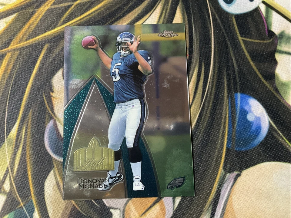 1999 Topps Chrome Hall of Fame #H3 Donovan McNabb  RC - Image 2 of 4