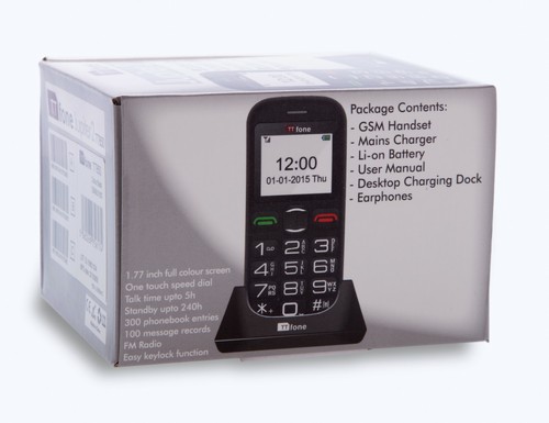 TTfone Jupiter 2 Big Button Senior Pay As You Go SOS Senior Basic Mobile Phone - 第 11/12 張圖片