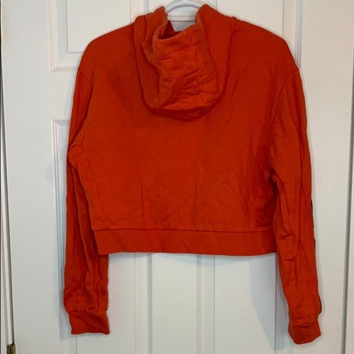 Björn Borg Vibrant Orange Hoodie cropped body - Picture 5 of 8