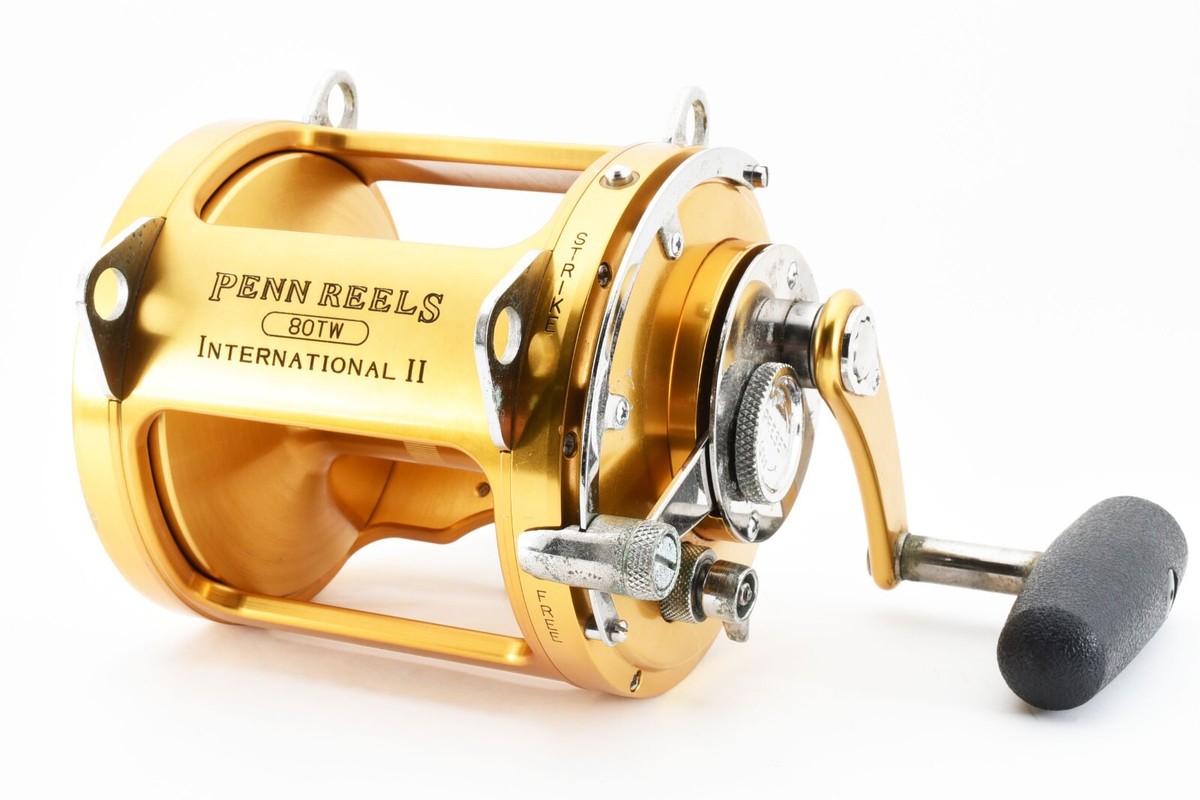 Penn International II 80TW Big Game Trolling Reel 2107368 I Penn International II 80TW Big Game Trolling Reel 2107368 I
