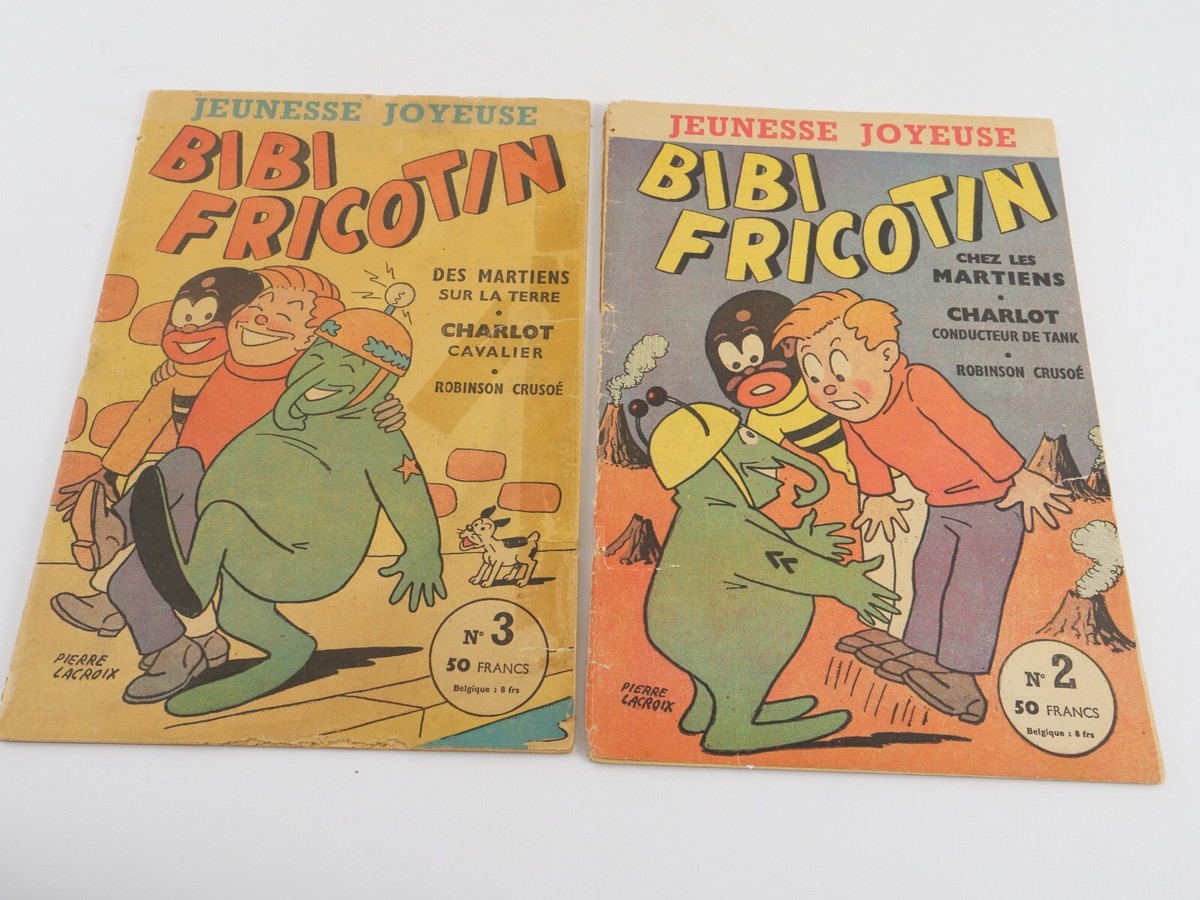 【希少】50年代フランスのコミック誌　BIBI FRICOTIN 希少】50年代フランスのコミック誌 BIBI FRICOTIN
