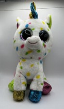 TY Beanie Baby Boos Harmonie Unicorn Stuffed Animal Plush 6" 2021