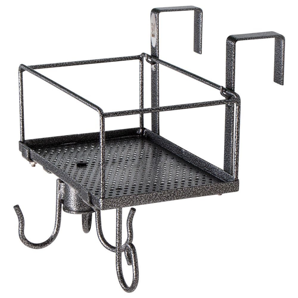 Easy-Up Pro Portable Tack Cleaning Supply Storage Shelf | Rotating 3 ...