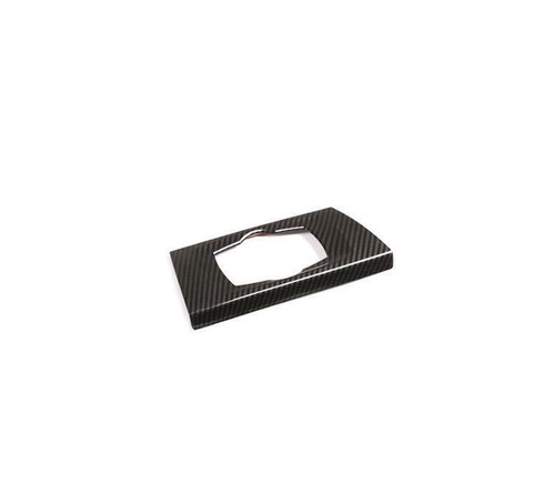 Fit For BMW 3-Series E90 2005-2012 ABS Carbon Fiber Headlight Button Frame Trim - Picture 3 of 6