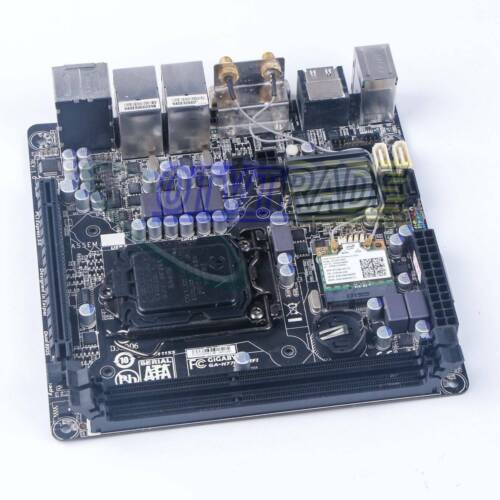 For GigaByte GA-H77N-WIFI Intel H77 Desktop Motherboard LGA 1155 DDR3 MINI-ITX - Picture 2 of 6