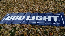 bud light and landshark 6' beer banner 2-pack...free shipping