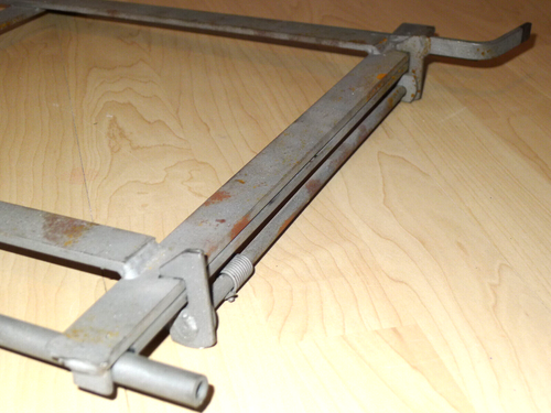 Gepäckträger für z.B. Porsche 356 911 912 901 klappbare Sitzkonsole m Verschluss - Bild 11 von 11