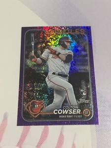 2024 Topps Update - Rookie Debut Purple Foil #US72 Colton Cowser /799 (RC)