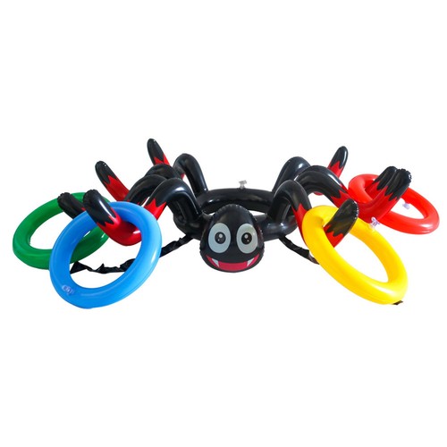 Parties Ring Toss Toy Odorless Spider Game for Kids Adults Fun Halloween Family