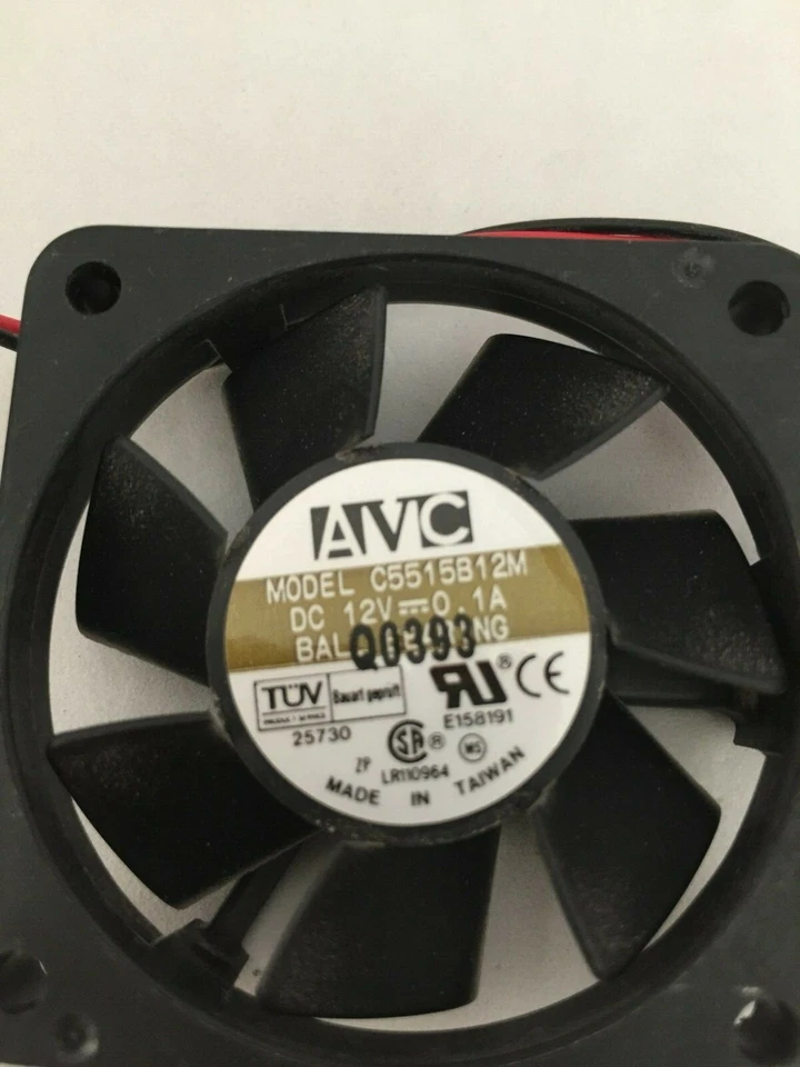 AVC model C5515B12M DC 12V 0.1A Cooling Fan  - Image 2 of 4