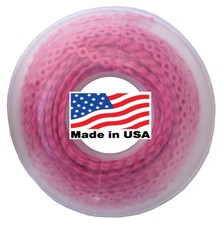 1 Piece Orthodontic Ultra Power Short Chain Dental Elastic Made in USA Pink