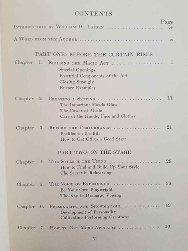 1939 Rare SIGNED Magician John Booth FORGING AHEAD IN MAGIC Book - Picture 7 of 9