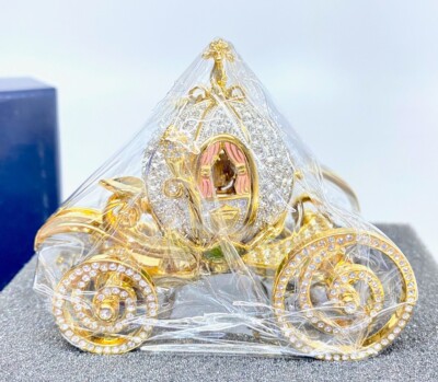 シンデレラ かぼちゃの馬車 アリバス・ブラザーズ スワロフスキー　フィギュア Disney Arribas Brothers Swarovski® Crystal Cinderella Pumpkin
