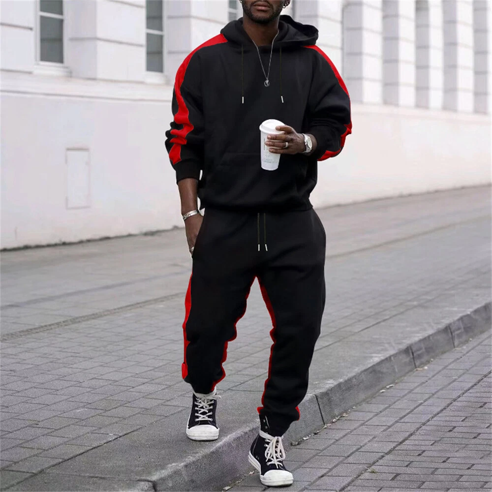 Custom Sweatsuit Zip up Tracksuit Designer Print 2 Piece Jogger