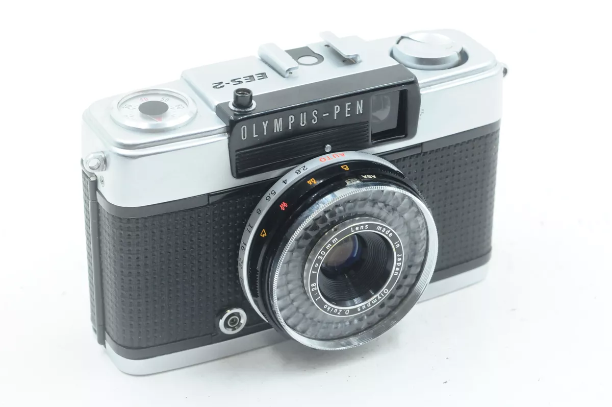 Olympus Pen EES-2 1/2 Half Frame Film Camera w/30mm f2.8 Lens #592