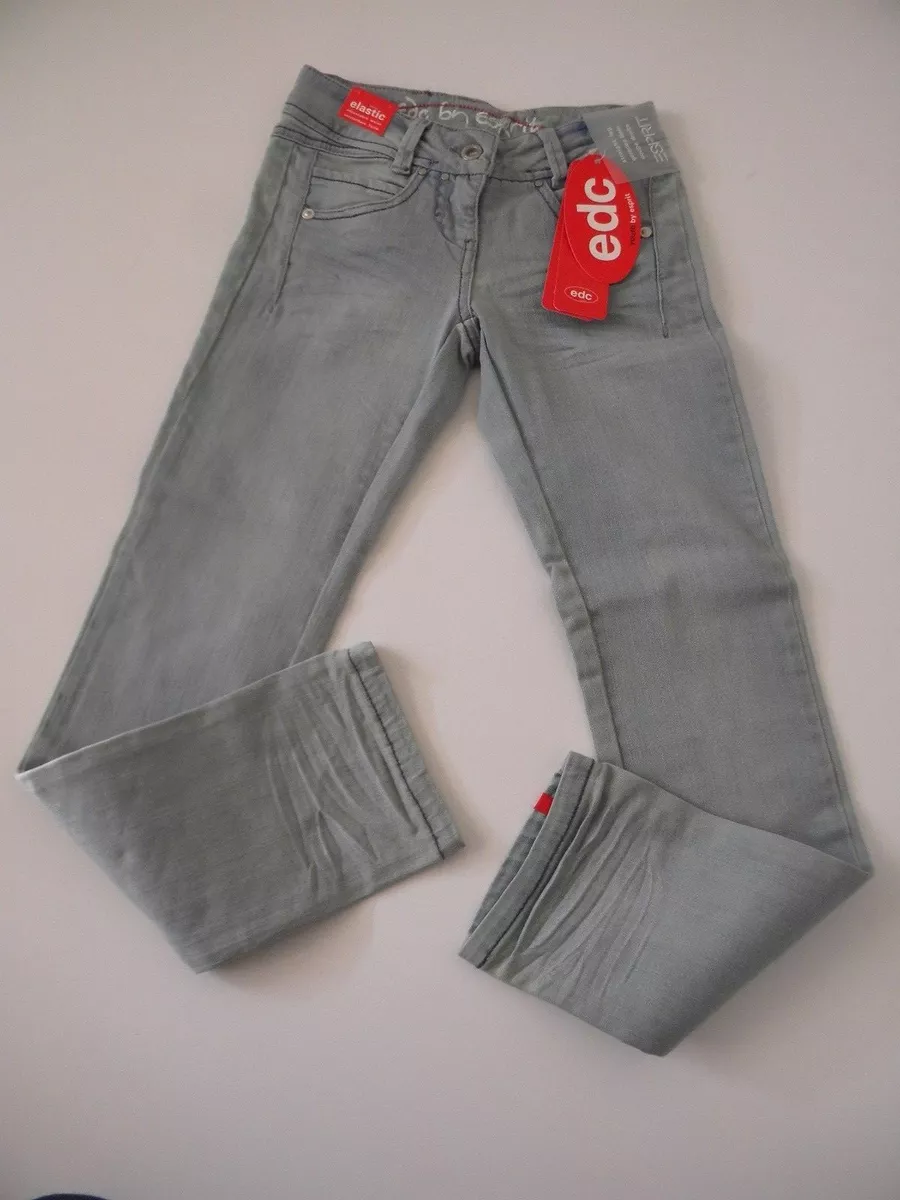 EDC by Esprit jeans blue cl stretch short waist girl 158cm 13 years old