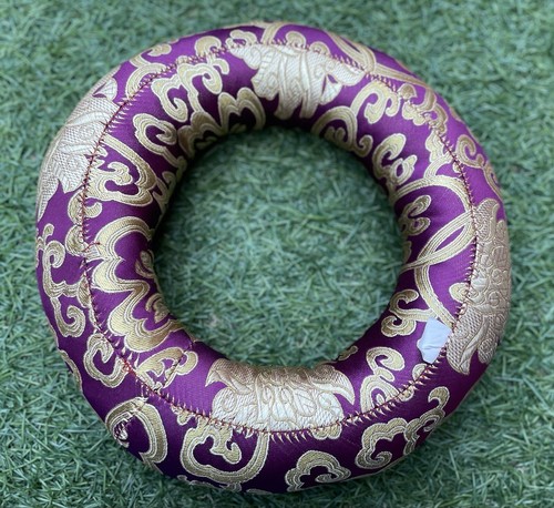 Singing Bowl Cushion-Donut Shape-24 cm-Large-FREE POSTAGE - Bild 4 von 11