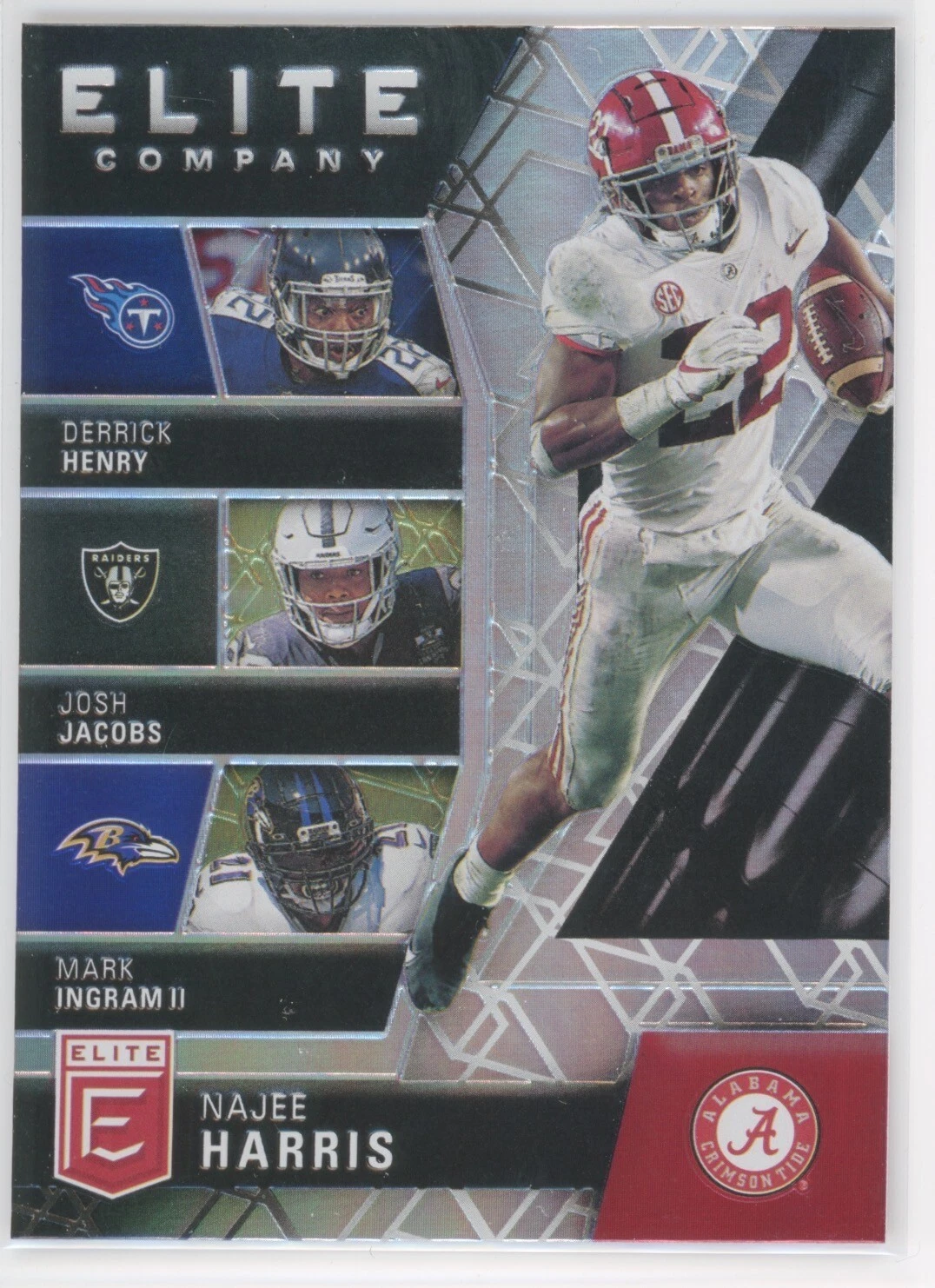 NAJEE HARRIS 2021 DONRUSS ELITE ROOKIE ELITE COMPANY #EC6 RC