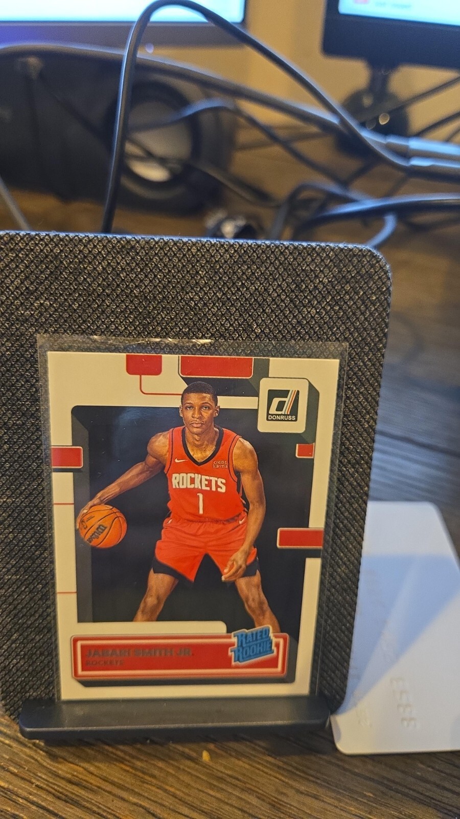 JABARI SMITH JR / 2022-23 Donruss RC RATED ROOKIE Card #203 / Houston Rockets