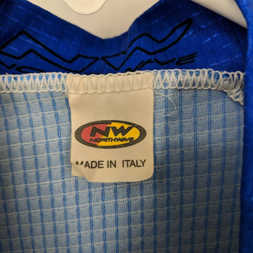 Camiseta deportiva Northwave 1/4 cremallera manga corta bicicleta ciclismo azul negro juvenil talla 6/XL Foto 4 de 4