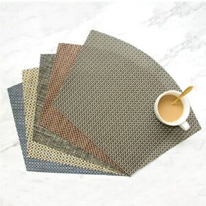 Round Table Placemats Wedge Shaped, Round Table Placemats Set