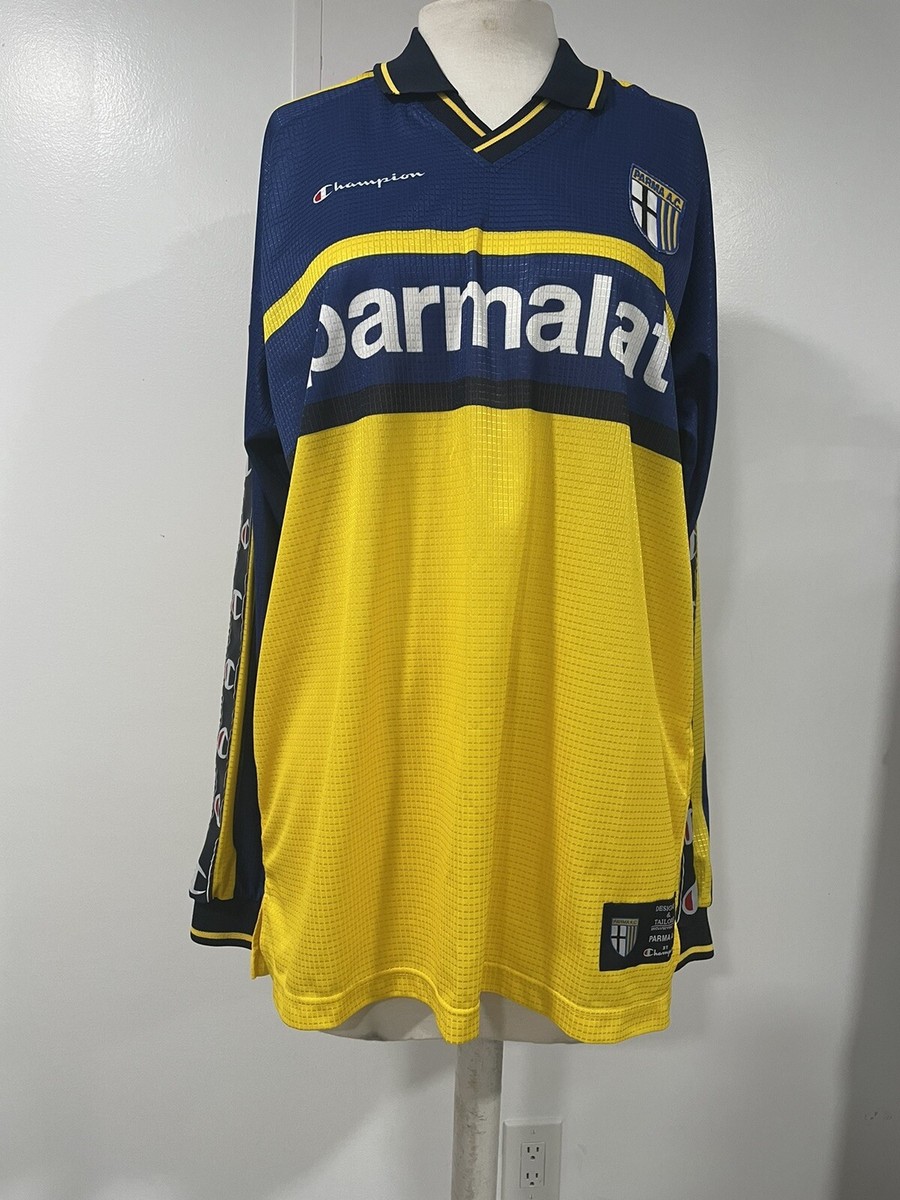Champion チャンピョン　パルマ 99-00  サッカーシャツ　M FC Parma 1999-2000 Home Jersey Champion | eBay