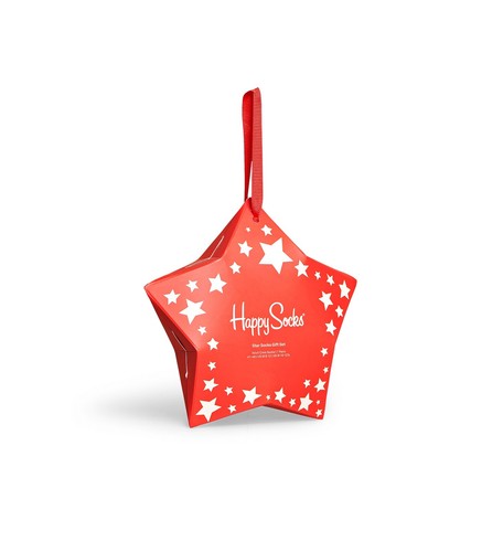 Happy Socks Bauble Crew Christmas Sock Gift Boxed (1-Pair) - Picture 2 of 15