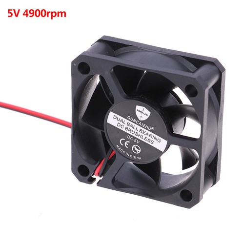 5020 5V/12V/24V 50*50*20 mm 2wire 2-Pin Server Inverter Cooling Fan - Afbeelding 12 van 14