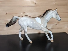 Peter Stone OOAK Glossy Dun Paint Pinto Foundation Quarter Horse FQH Dappled